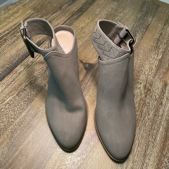 NWOT American Eagle Open Heel Block Booties Size 8.5 - Picture 7 of 11
